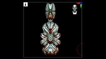 How to create twisted pendant in rhino  3d Modeling  and  zbrush   #429  zbrush #rhino #rhino3d