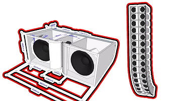 [PLAN] Line Array Dual 12" KARA style