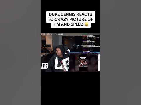 Duke dennis reacts to speed reacting to picture of ishowspeed and duke