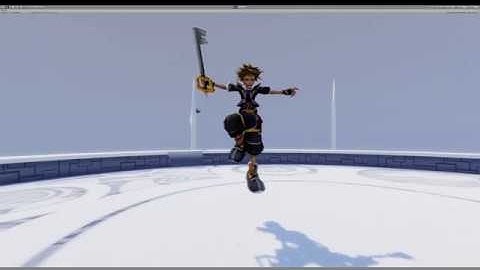 KH2 Sora Animations Unity