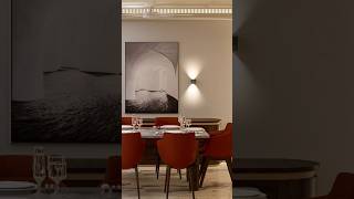 Modern Minimalist Luxury Dining Room | 3D Architectural Walkthrough #home #interiordesign #interior