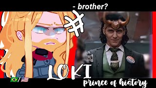 •|Past Family Loki // react to season 2 Loki|• // Gacha club 🇺🇸/🇧🇷