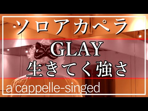 GLAY［生きてく強さ］-cover-「かざあなダウンタウンOP曲」【アカペラ道No.03】