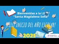 Bienvenida al año escolar 2021! Desarrollo Personal, Ciudadanía y Cívica