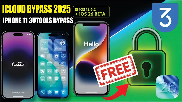 iPhone 11 iCloud Bypass on 3uTools Free | iOS 18.6.2 & iOS 26 Beta Unlock Without Apple ID