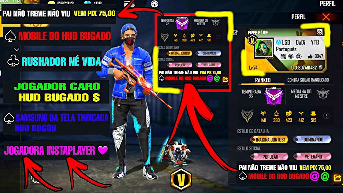 COMO COLOCAR V DE VERIFICADO NO FREE FIRE PARA COPIAR NA BIO 