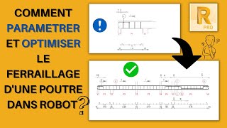 RSA 01: COMMENT PARAMETRER ET OPTIMISER LE FERRAILLAGE D'UNE POUTRE DANS ROBOT STRUCTURAL ANALYSIS? screenshot 4