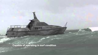 Two Barracuda&#39;s on rough weather sea trials in &#39;Storm Desmond&#39;