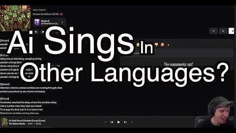 Change A Song To Another Language Using Suno Ai