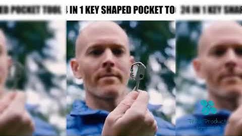 24 IN 1 KEY SHAPED POCKET TOOL