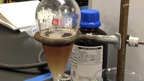 Mixing organic and aqueous Layers