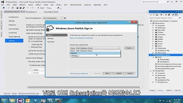 [Visual Studio 2012] Visual Studio 2012를 활용한 Azure 클라우드 서비스 개발