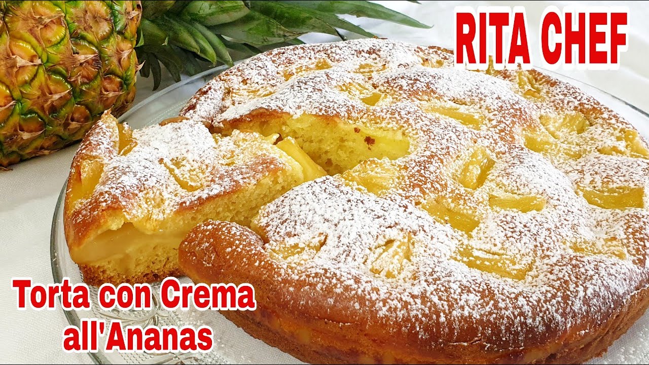 ТОРТ С АНАНАСОВЫМ КРЕМОМ ОТ ШЕФ-ПОВАРА РИТЫ