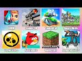 Brawl Stars Minecraft Angry Birds Sniper 3D Anger of Stick 5 TanksALot БРАВЛ СТАРС МАЙНКРАФТ