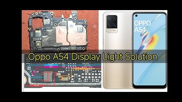 Oppo A54 Display Light Solution || Oppo a54 Display Light Blinking Problem