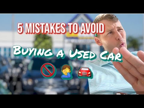 5 Mistakes to Avoid when Buying a Used Car 🚘🚫🤦‍♂️ - YouTube