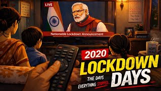 A Day in 2020 Lockdown India | Silent Streets & Untold Stories | Ghibli Inspired Animation 