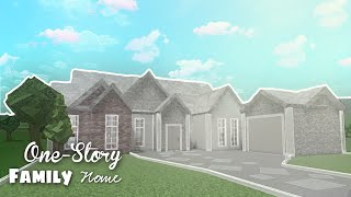 One-Story Family Home | 46k Bloxburg | Roblox  P1