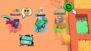 1 POWER TEAM BUT 9999 IQ TRAP TROLLING NOOB 😂 Brawl Stars 2023 Funny Moments \& Fails ep.1249