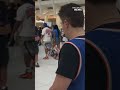 Knicks fans take over the Oculus on their way to ticker-tape parade