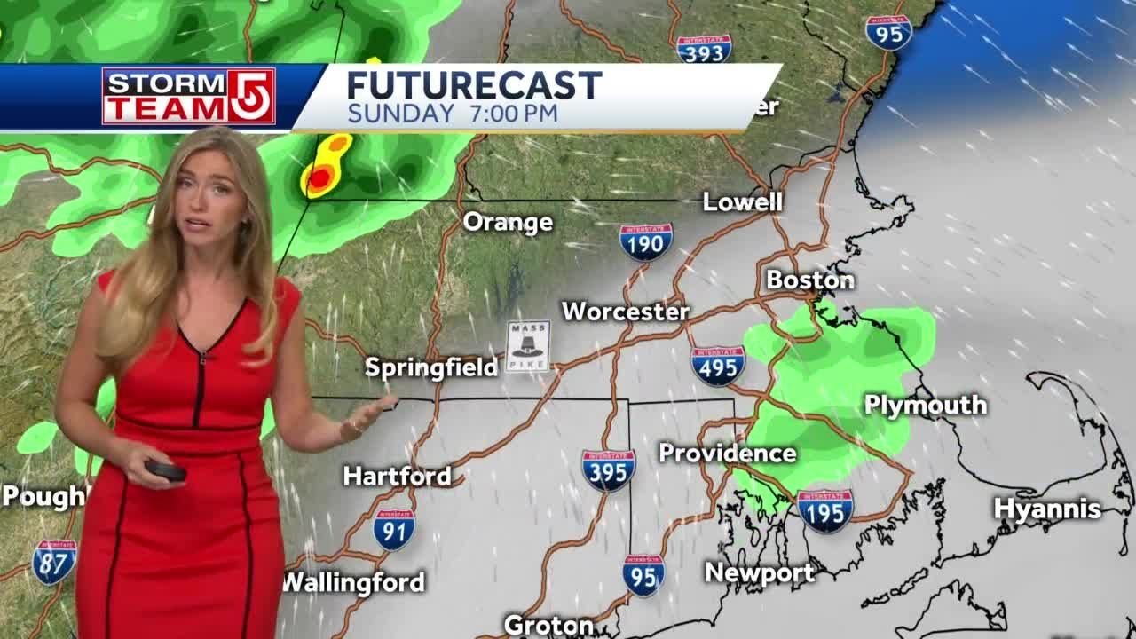 breaking free Video: Heat, humidity on rise; threat of afternoon storms