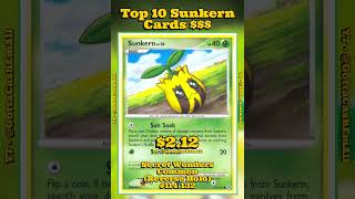 Top 10 Rarest Sunkern Pokémon Cards EVER 🌻 #pokemon #pokemoncards #pokemontcg #pokémon #top10 #tcg