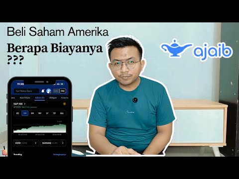 Cara Beli & Jual Saham Amerika di Ajaib | Simulasi Biaya Transaksi Lengkap!