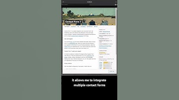 Why Contact Form 7 is Still the BEST Free WordPress Form Plugin in 2025! #wordpress #website