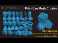 CodeWee Unity Primitive Mesh Creator EditorWindow