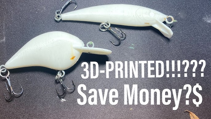 Complete 3D Printed Fishing Lure Design Course - Gaps, Gloopies, and  Gorilla Glue 