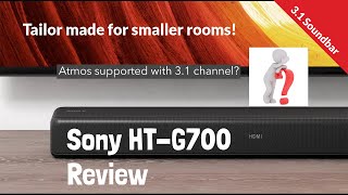 Sony HT G700 Soundbar Review || HT-G700 || Price 39,990 | £500🔥🔥🔥