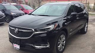 2018 Buick Enclave AWD Avenir 360 Camera Hands Free Hatch Black Oshawa ON Stock #181044