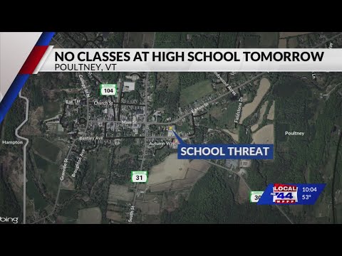 Police investigate threat at Poultney High School 