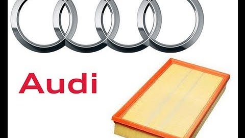 How to change air filter Audi A4 Model B6