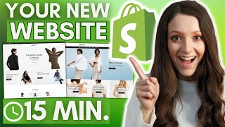 How To Start Your Shopify Website in 15 minutes or less with Template Monster!