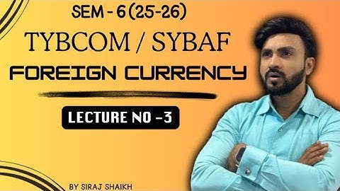#3 Master FOREIGN CURRENCY Transactions Like a Pro! TYBCOM FINANCIAL ACCOUNT SEM-6