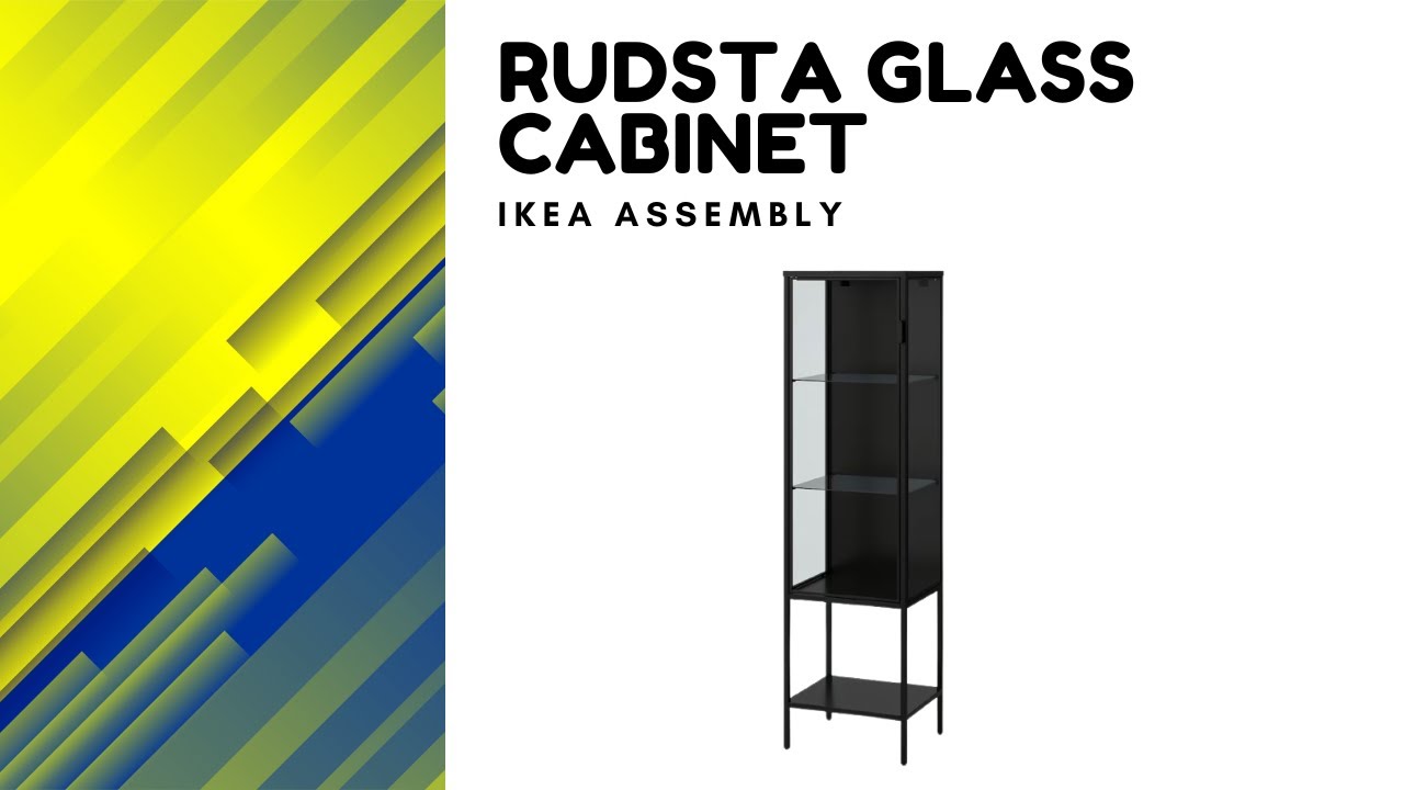 IKEA Assembly Rudsta Glass Door Full Assembly in Time Lapse