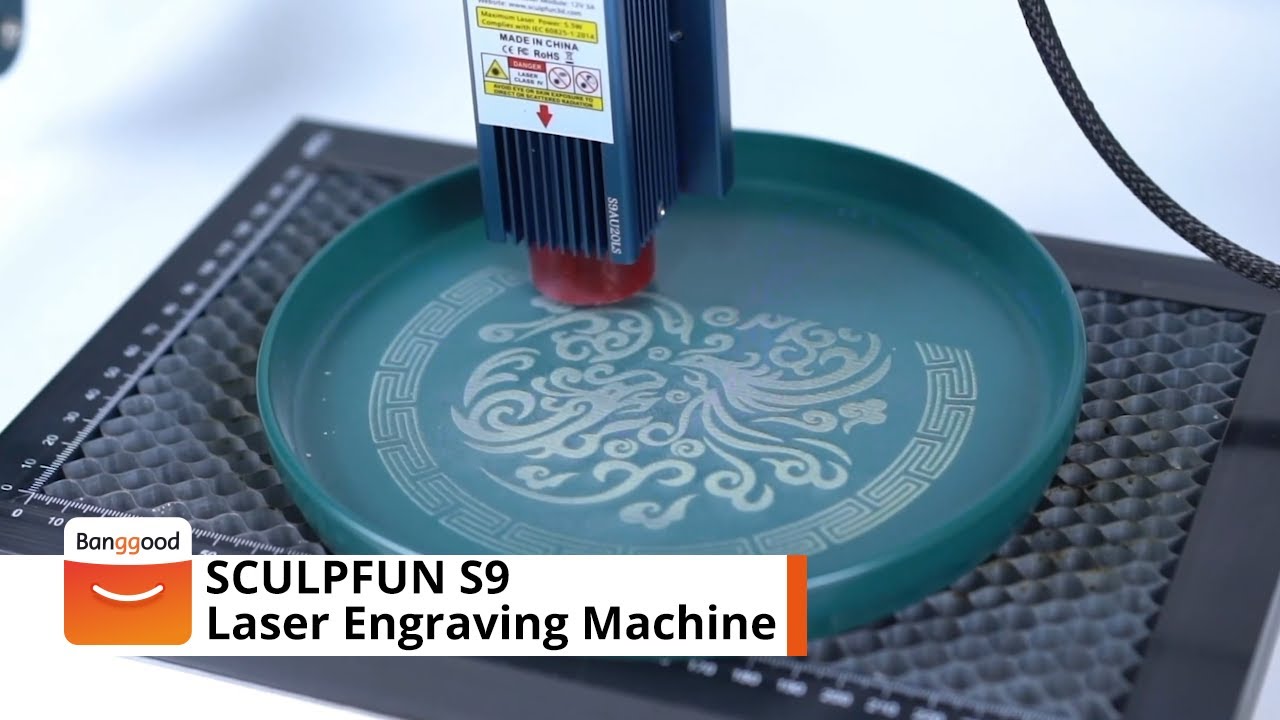 sculpfun s9 laser engraving machine 410x420mm