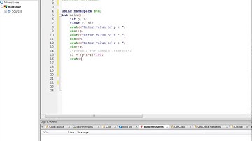 How to calculate simple interest in c++