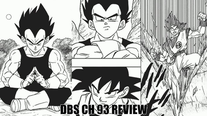Dragon ball super chapter 93 Manga #DragonBallSuper #DBS #Goku #Vegeta