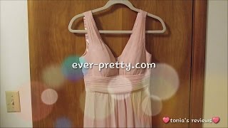 ever-pretty.com dress review - YouTube