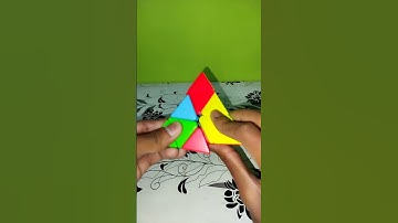 pyramid cube magic #shorts #magic #cube #viral #new #trending #video #youtubeshorts @cubewalla