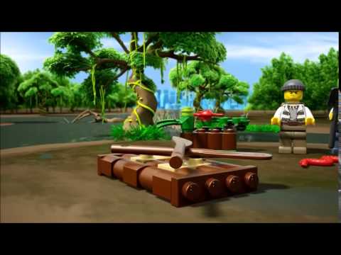 Lego City Policja Z Bagien 60066 Youtube