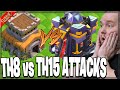 How TH8s Attacks TH15s While Trophy Pushing in Clash of Clans!