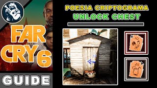 Unlock Poesia Chest | Find Hidden Rooster & Cocktail Criptograma Chart Location in Far Cry 6 | Guide