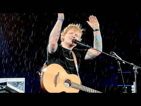 Ed Sheeran Stop The Rain 24 09 2022 Mathematics Tour Deutsche Bank Park Frankfurt 