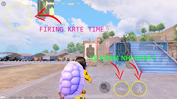 CROUCH AND PRONE NOT WORKING WHILE FIRING ? iOS & ANDROID
