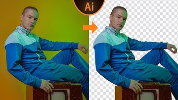 How to Remove Background from any image in Adobe Illustrator | STEP by STEP tutorial