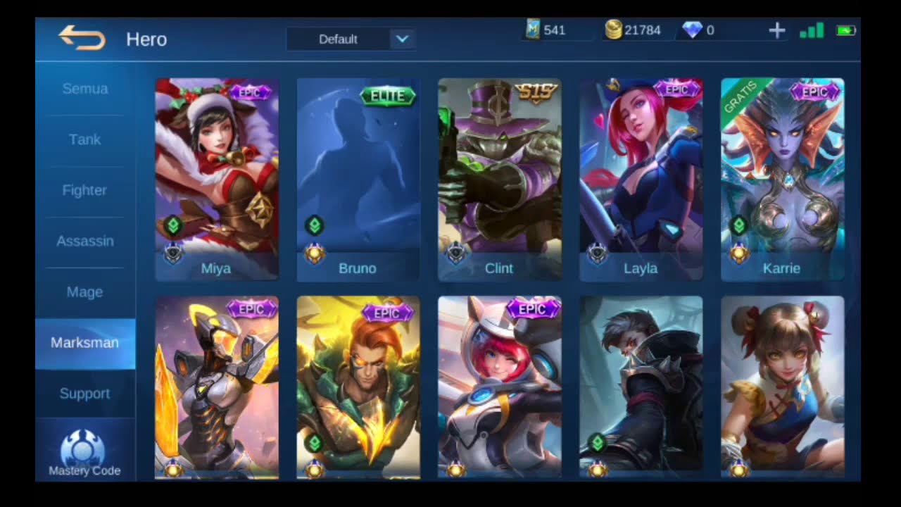 UPDATE TERBARU 2020 UNLOCK ALL SKIN MOBILE LEGENDS 1 SCRIPT +200 SKIN