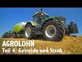 Lohnunternehmen Agrolohn: Getreideernte und Strohbergung